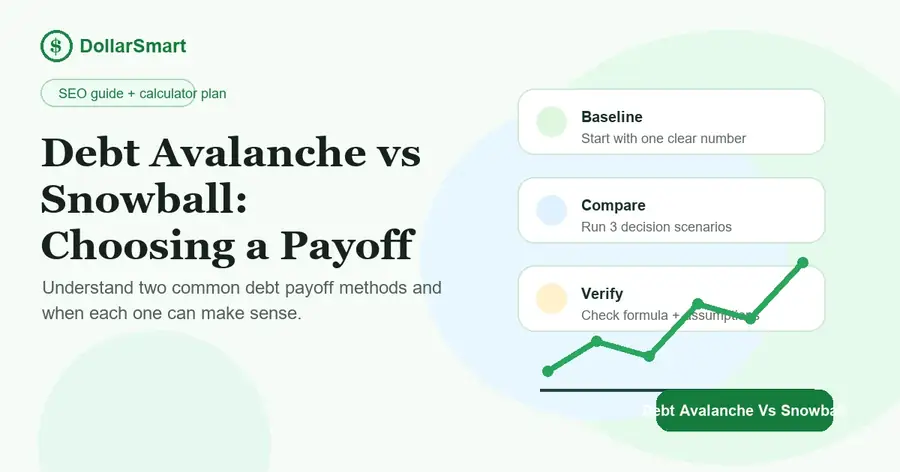 debt avalanche vs snowball infographic thumbnail
